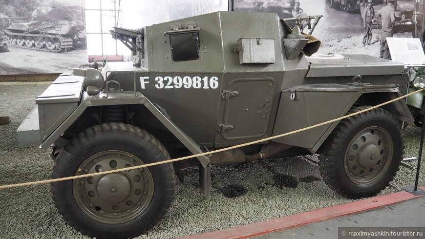 Легкий бронеавтомобиль Daimler Scout Car Dingo (Mk. III), 1944 г., Великобритания