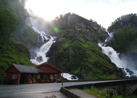 Водопады Норвегии.