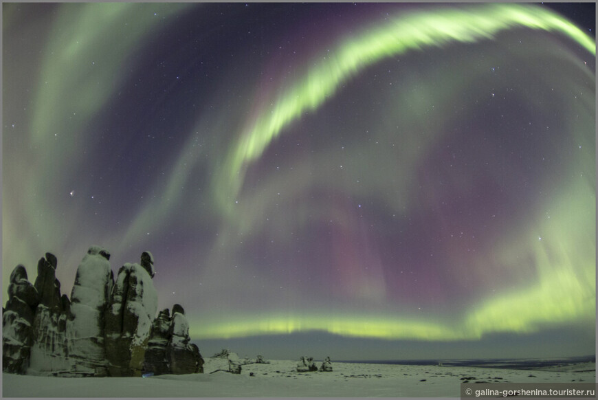 В гостях у гранитных исполинов. Часть 5. Так вот она какая, Aurora Borealis!