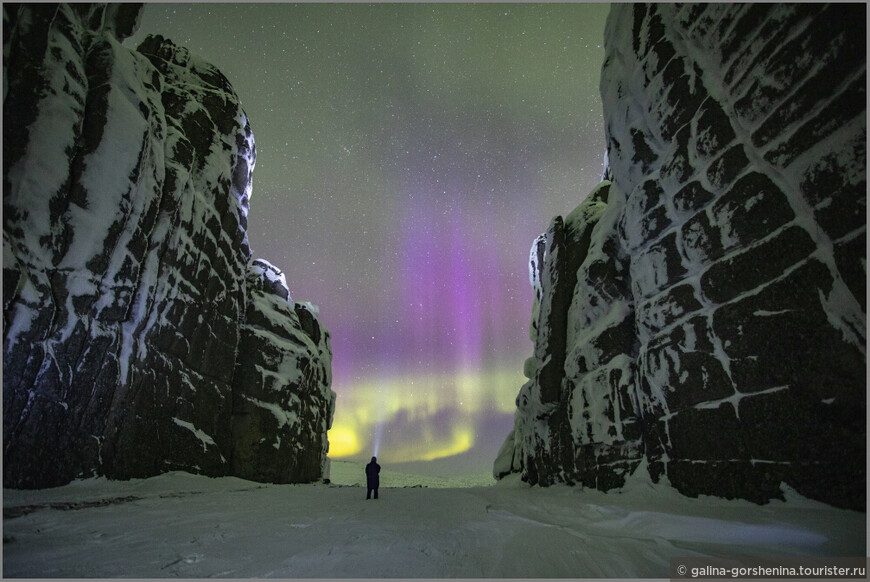 В гостях у гранитных исполинов. Часть 5. Так вот она какая, Aurora Borealis!