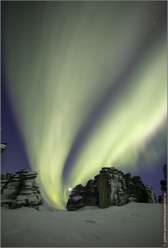 В гостях у гранитных исполинов. Часть 5. Так вот она какая, Aurora Borealis!