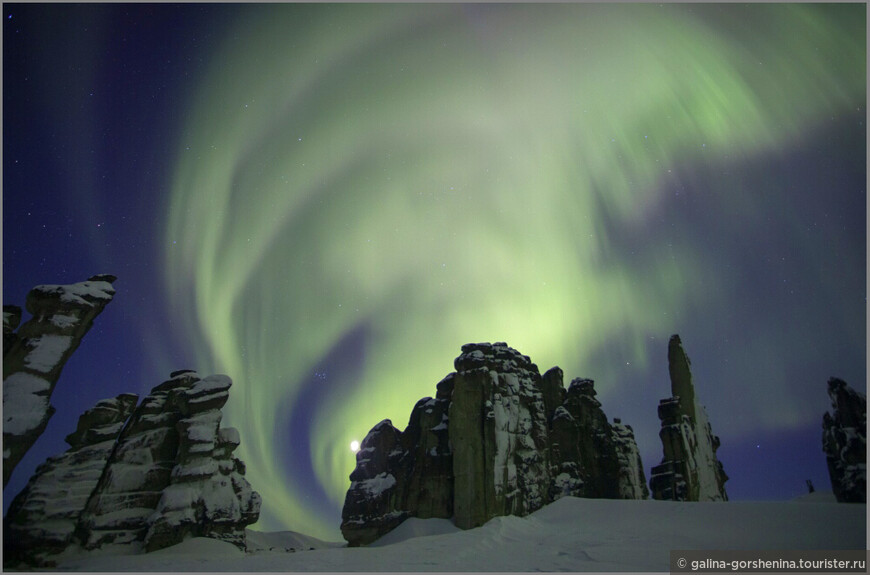 В гостях у гранитных исполинов. Часть 5. Так вот она какая, Aurora Borealis!