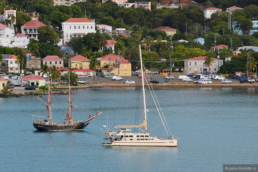 Карибские острова: о.Сент-Томас, один круизный день