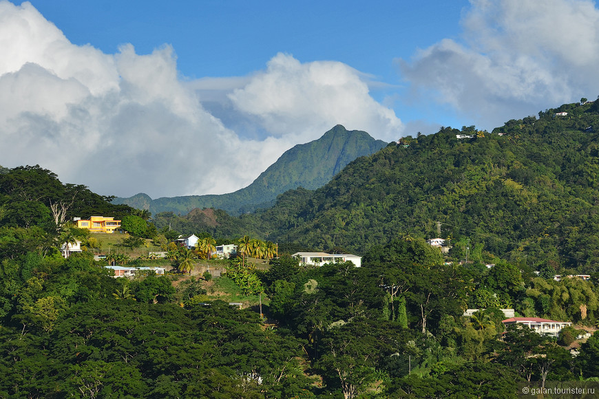 Карибские острова: Доминика - один круизный день
