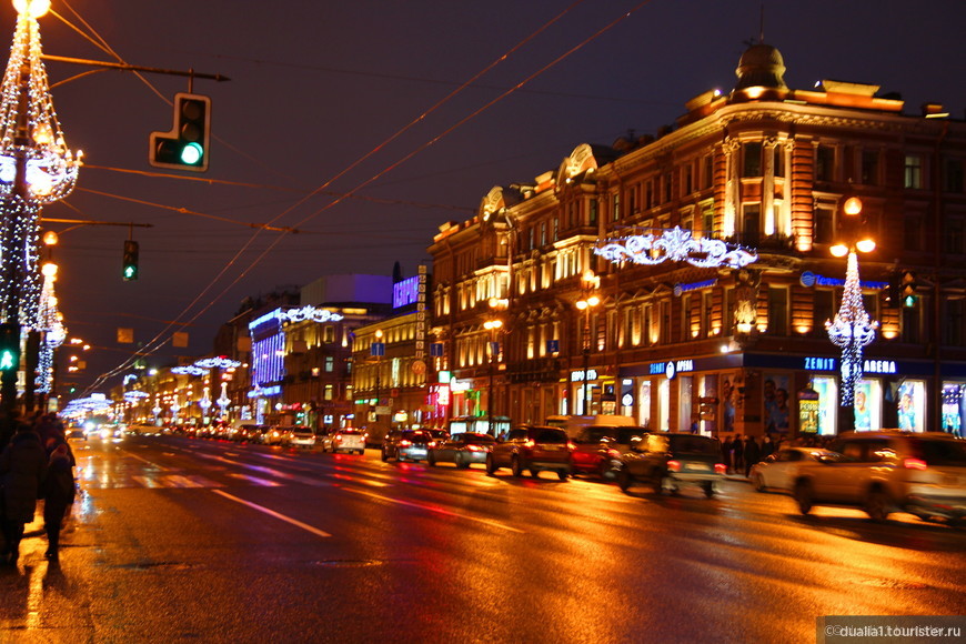 Новогодний Петербург