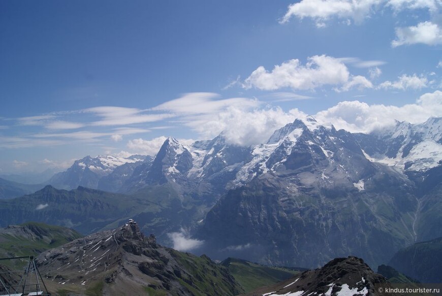 Шилтхорн. Швейцарские Альпы.
