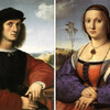 Рафаэль Санти, портреты супругов Дони, 1506 г.