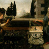 Леонардо да Винчи. Благовещение, 1475-1480 гг.