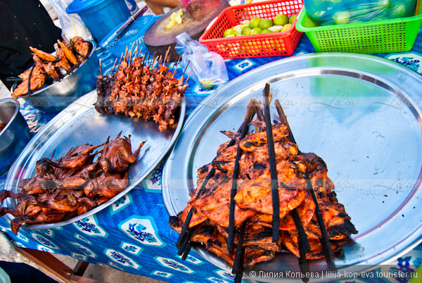 Еда на улицах Камбоджи. Часть 1