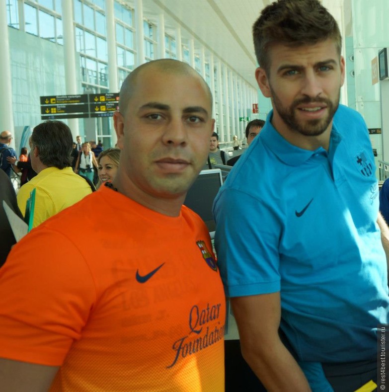Путешествие с футболистами «Барселоны»