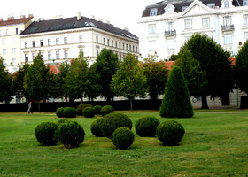 Вена-сады: Бельведер. Фольксгартен