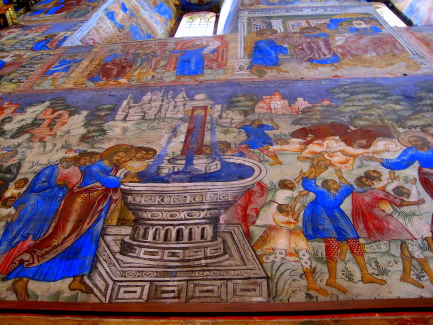 Чудесные фрески церкви Ильи Пророка  