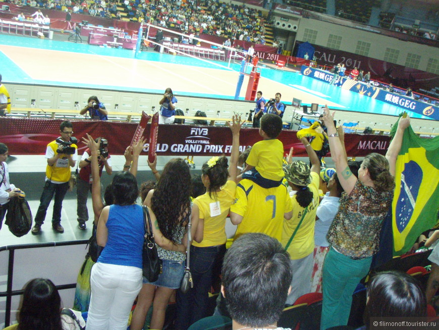 За спортивными эмоциями (часть 1. Финальный этап Мировой Гран-При по волейболу 2011)