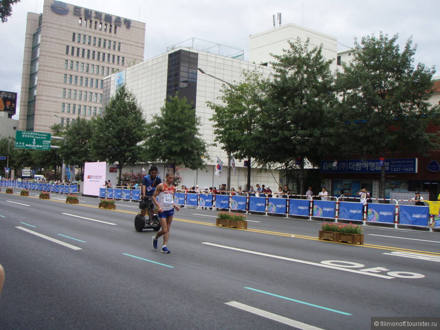 За спортивными эмоциями (часть 2. Чемпионат мира по легкой атлетике 2011 года в Тэгу)