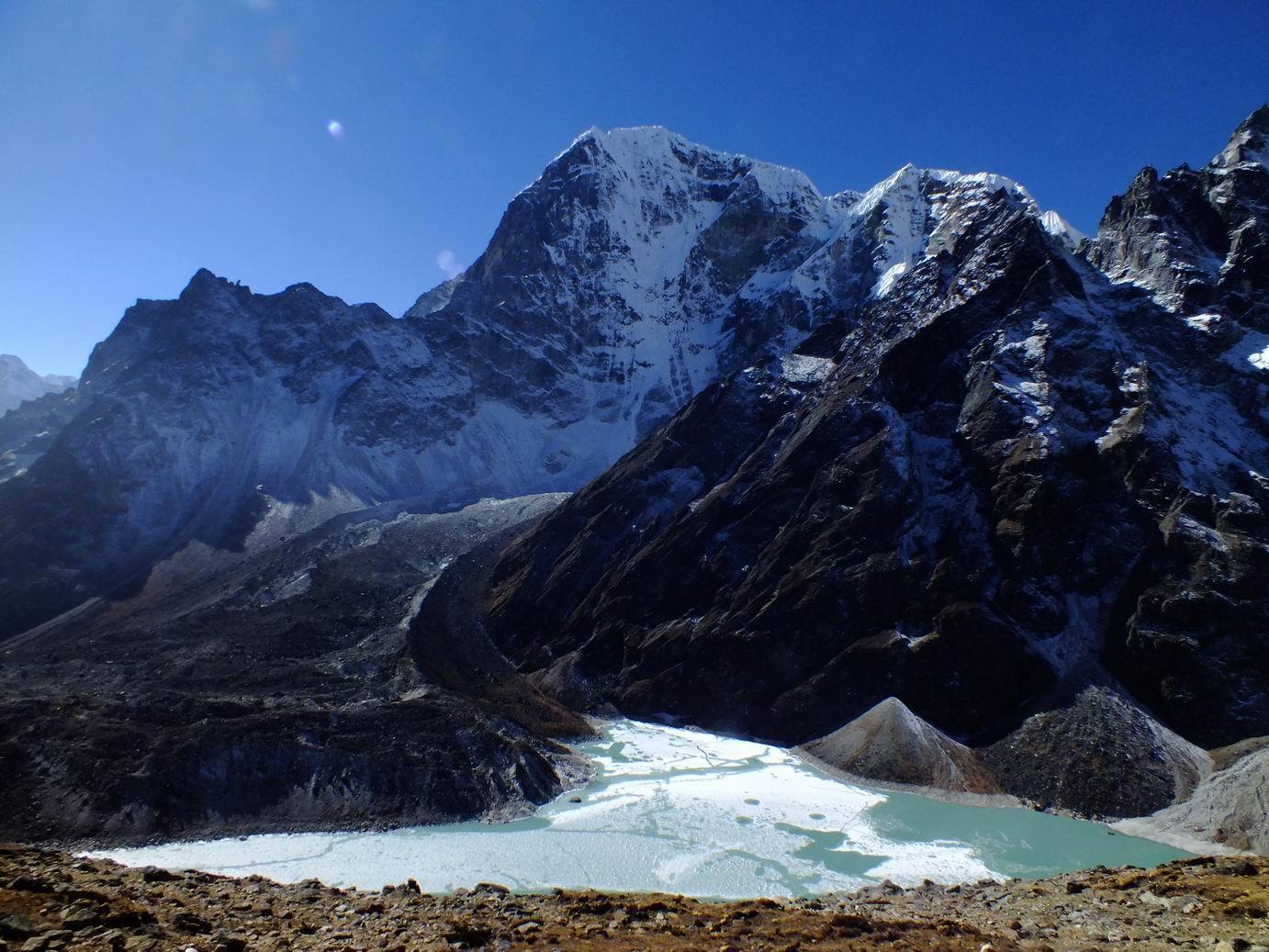 Гималаи москва. Скалы Гималаи. Нгозумба ледник. Ледники Гималаев. Заповедник Сагарматха.