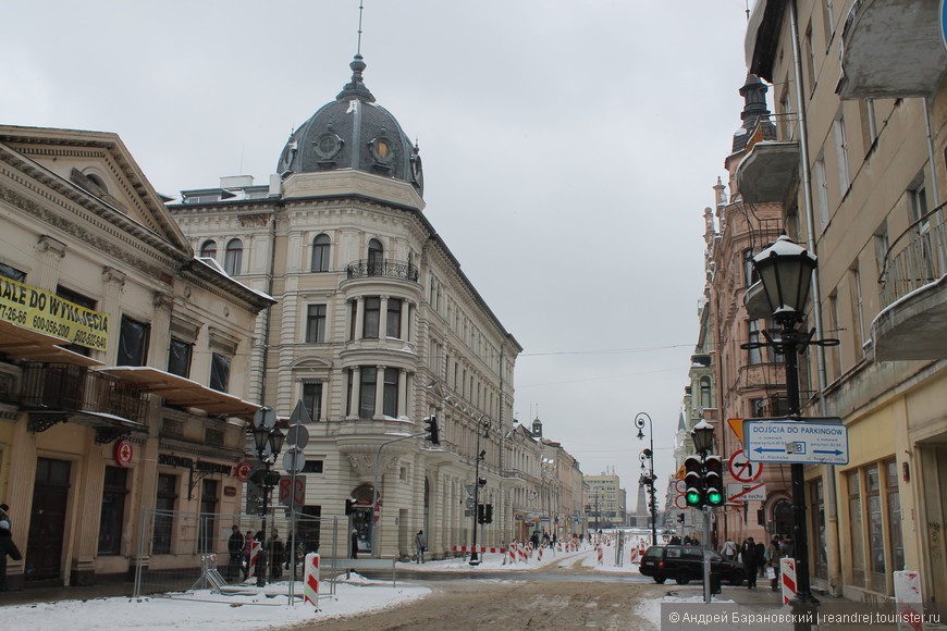 Лодзь и вечерняя Варшава