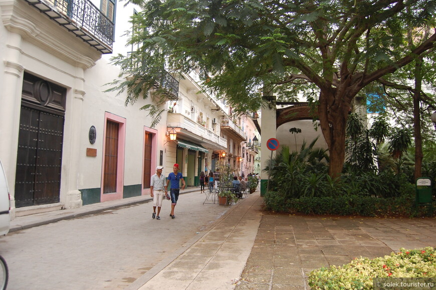 Улочки в центральной Гаване