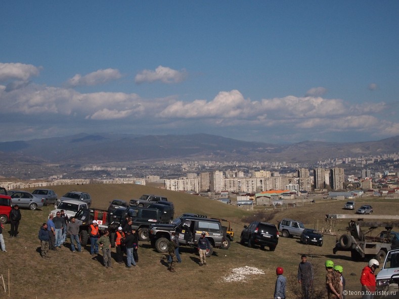 Off-road rally в пригороде Тбилиси