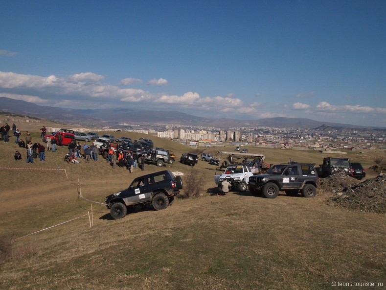 Off-road rally в пригороде Тбилиси