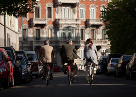 Милан — город велосипедистов