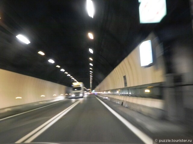 Назад в Европу! Часть 11. Из Италии во Францию через Монбланский туннель.