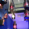 Гринвич.Старые сигнальные лампы с кораблей.Морской музей. 