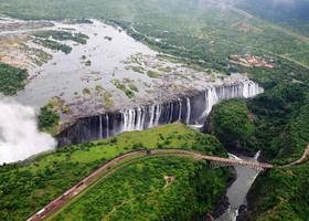 Зимбабве. Водопад Виктория.