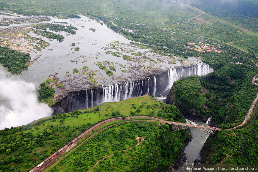 Зимбабве. Водопад Виктория.