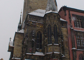 Снежная Прага
