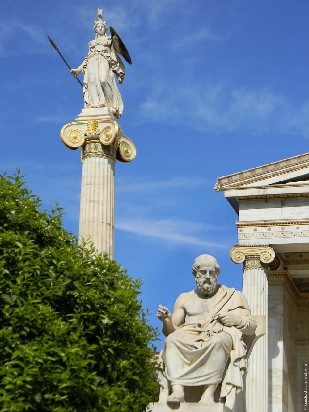 Памятники афин