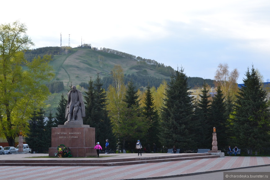 Памятник Г. И. Чорос-Гуркину