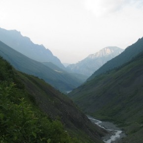 Восхождение на Казбек, С. Осетия — июль 2012