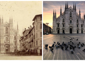 Милан до и после