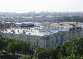 Санкт-Петербург с высоты Исаакиевского Собора