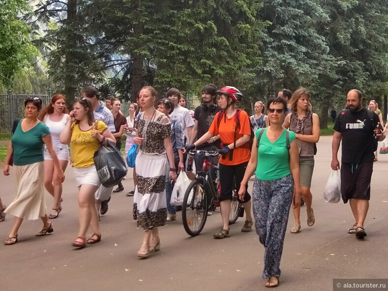Международный слет туристов в Петербурге