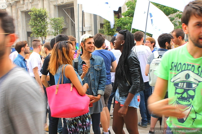 Гей-парад в Милане