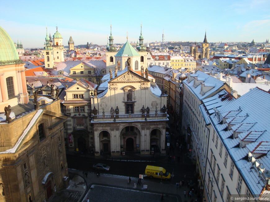 Прага на рождество