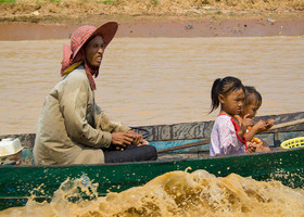 Озеро Тонле-Сап. Камбоджа