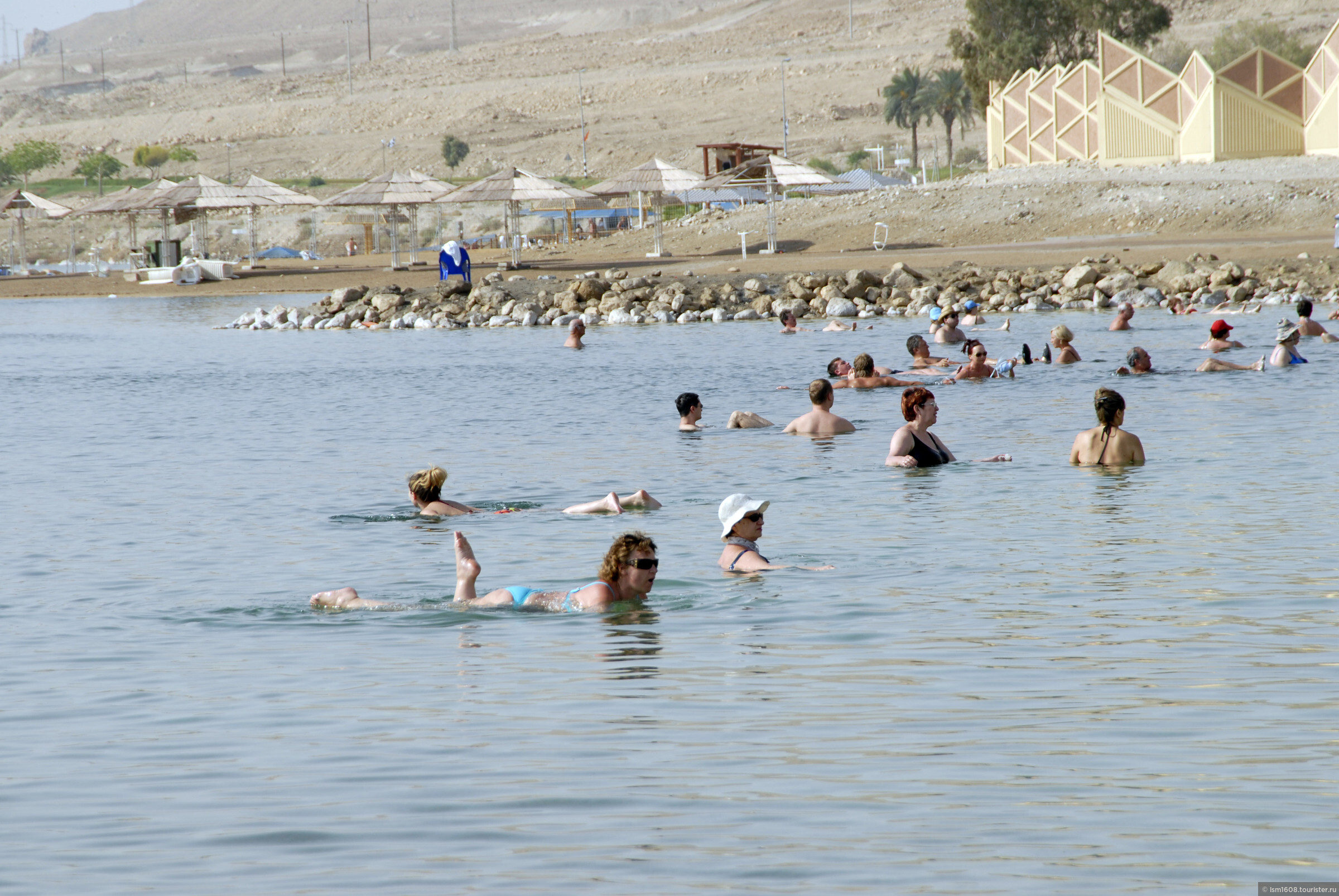 Мертвое море купание