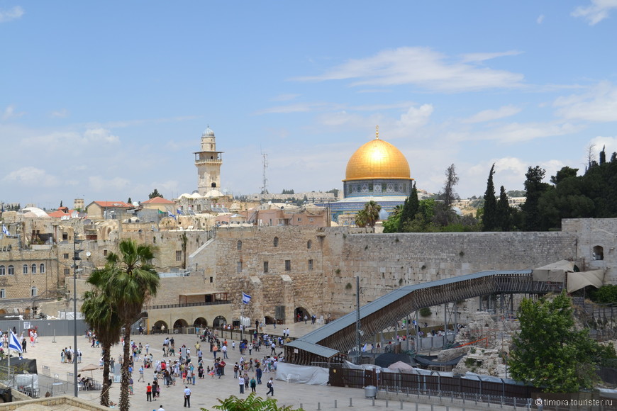 Посетила сердце мира — Иерусалим
