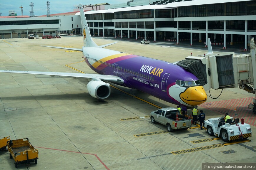 Перелет Бангкок - Самуи авиакомпанией AirAsia. 