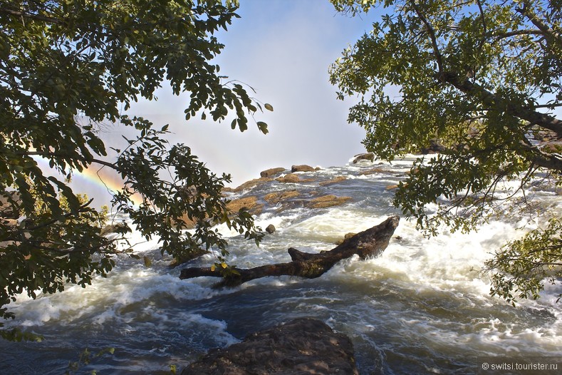 Замбия. Водопад Виктория.