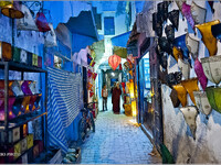 Загадочный мир ночного города (Марокко)