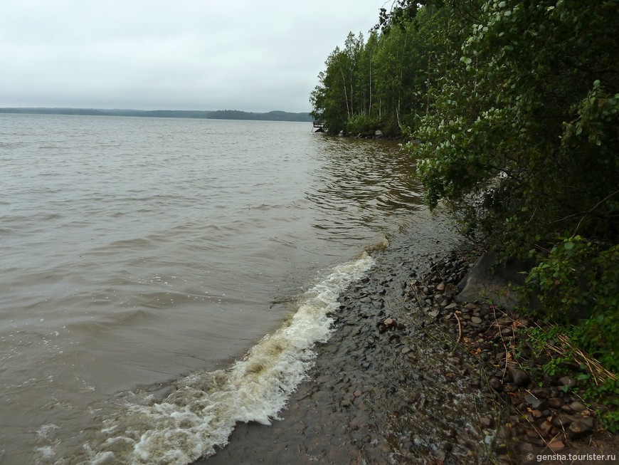 Oзеро Лянгелмявеси в Финляндии. Только один дневник
