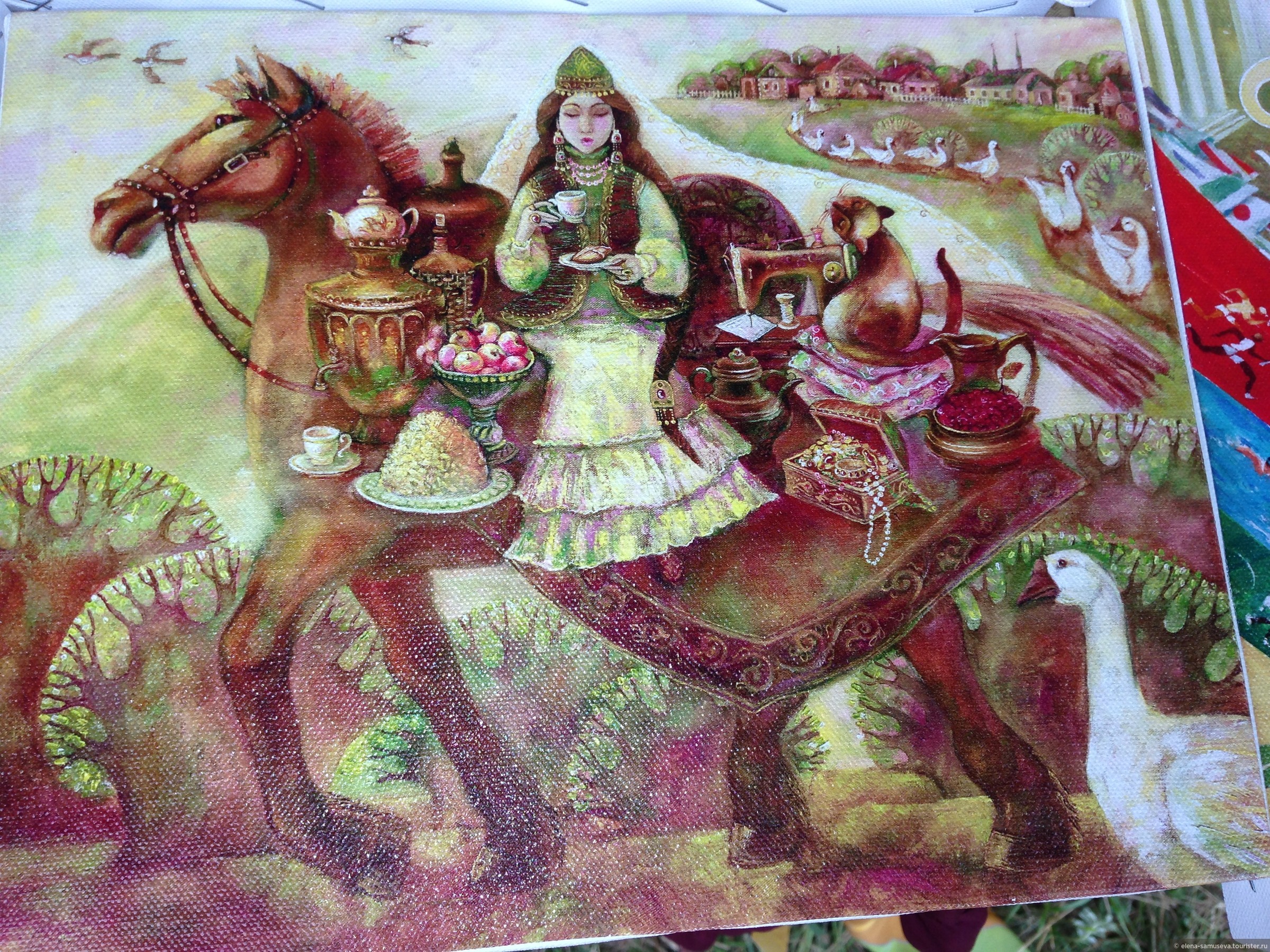 Сабантуй рисунок