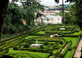 Сады Ватикана и музеи Ватикана