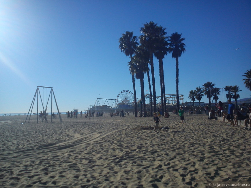 Пляж Santa Monica