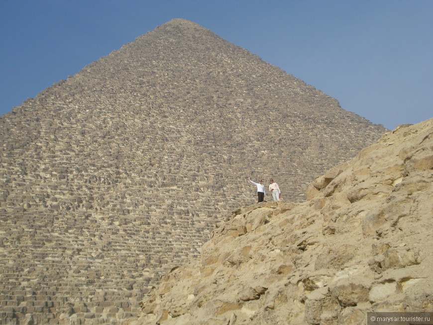 Пирамиды Гизы.