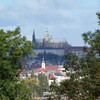 Вид с Вышеграда на Пражский град