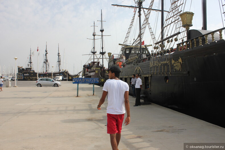 Прогулка на пиратском корабле